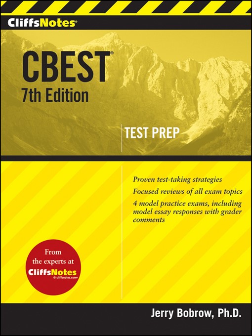 Title details for CliffsNotes CBEST by Jerry Bobrow - Wait list